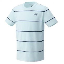 Koszulka sportowa męska Yonex CT166784397. Niebieskie koszulki sportowe męskie YONEX, l, bez wzorów, bez kołnierzyka, bez ramiączek. Za 293.00 zł.
