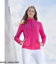 Ardon ARDON JOFLEX - Damska bluza polarowa stójka 2 kieszenie ozdobne płaskie ozdobne 100% poliester fleece, 280 g/m2 - różowy H2222 XL. Czerwone bluzy damskie Ardon, m, bez wzorów, z polaru, bez kaptura. Za 79.34 zł.