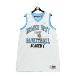 Second life - Męska odwracalna biała koszulka - Stan dobry. Białe koszulki sportowe męskie NCAA, m, bez wzorów, bez kołnierzyka, bez ramiączek, do koszykówki. Za 76.10 zł.