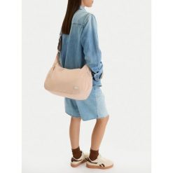 Torebka Reebok. Brązowe torebki do ręki damskie Reebok, bez wzorów, klasyczne, bez dodatków. Za 89.99 zł.