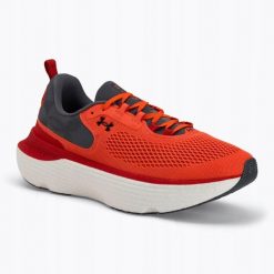 Buty Męskie Under Armour Infinite Elite 2. Czerwone buty sportowe męskie Under Armour, bez zapięcia, na fitness i siłownię. W wyprzedaży za 470.06 zł.