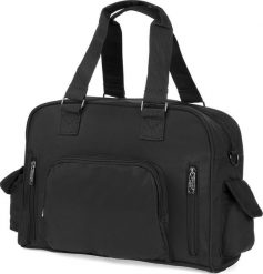 Bellugio Damska torebka lekka duża A4 modna torba shopperka czarna na ramię J32. Czarne torby na ramię damskie Bellugio, bez wzorów, duże, bez dodatków. Za 65.99 zł.