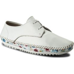 Półbuty LASOCKI - F375 Biały. Półbuty damskie marki Lasocki. Za 159.99 zł.