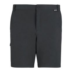 Szorty Regatta Travel Light. Szare krótkie spodenki sportowe męskie Regatta, bez wzorów, trekkingowe. Za 159.99 zł.