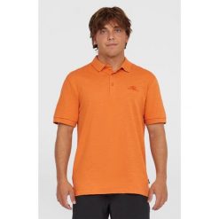Koszulka polo męska O'Neill Small Logo. Brązowe koszulki polo męskie O'Neill, m, bez wzorów, bez kołnierzyka, bez ramiączek, żeglarskie. Za 229.00 zł.