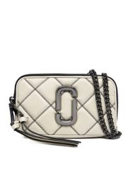 Marc Jacobs Torebka The Snapshot Chain 2P5HCR020H02 Biały. Białe torebki do ręki damskie Marc Jacobs, bez wzorów, ze skóry, wizytowe, bez dodatków. Za 1,399.00 zł.