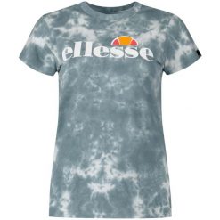 Koszulka fitness damska Ellesse Hayes. Zielone koszulki sportowe damskie Ellesse, xs, bez wzorów, bez kołnierzyka, bez ramiączek, na fitness i siłownię. Za 89.99 zł.