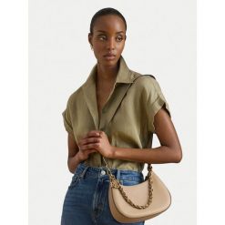Torebka LAUREN RALPH LAUREN. Brązowe torebki do ręki damskie Lauren Ralph Lauren, bez wzorów, klasyczne, bez dodatków. Za 1,599.00 zł.