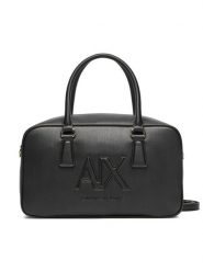 Armani Exchange Torebka XW001566 AF15634 UC001 Czarny. Czarne torebki do ręki damskie Armani Exchange, bez wzorów, ze skóry, bez dodatków. Za 619.99 zł.