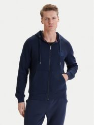 Beverly Hills Polo Club Bluza W126-BHMSS-1045-19X Granatowy Regular Fit. Niebieskie bluzy męskie Beverly Hills Polo Club, m, bez wzorów, bez kaptura. Za 179.99 zł.
