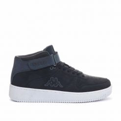 Buty sportowe Kappa Maserta 4 Md czarne, szare. Czarne eleganckie półbuty Kappa, na jesień, z materiału, eleganckie, bez zapięcia. Za 237.35 zł.