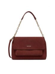 GINO ROSSI Torebka EO-LA224-19145 Bordowy. Czerwone torebki do ręki damskie Gino Rossi, bez wzorów, ze skóry, bez dodatków. Za 399.99 zł.