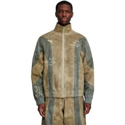 Kurtka Puma X Kidsuper Track Jacket, Mężczyźni. Brązowe kurtki męskie Puma, m, bez wzorów, z bawełny, trekkingowe. W wyprzedaży za 690.00 zł.
