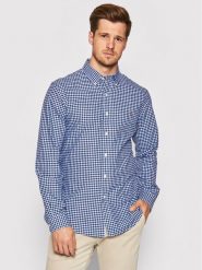 Polo Ralph Lauren Koszula Core Replen 710549084 Niebieski Slim Fit. Niebieskie koszule męskie Polo Ralph Lauren, m, bez wzorów, z bawełny, bez kołnierzyka, bez ramiączek. Za 469.99 zł.