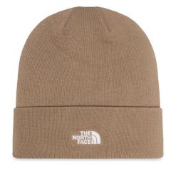 Czapka The North Face. Brązowe czapki i kapelusze męskie The North Face, na zimę, bez wzorów. Za 119.99 zł.
