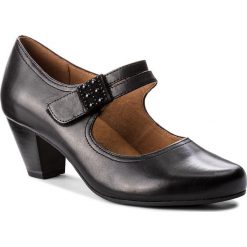 Półbuty CAPRICE - 9-24405-21 Black Nappa 022. Czarne półbuty damskie Caprice, ze skóry ekologicznej, eleganckie. W wyprzedaży za 219.00 zł.