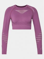 Brubeck Koszulka techniczna LC1002W Fioletowy Slim Fit. Fioletowe koszulki sportowe damskie Brubeck, xl, bez wzorów, z syntetyku, bez kołnierzyka, bez ramiączek, na fitness i siłownię. Za 89.99 zł.