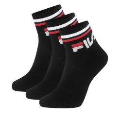 Skarpety krótkie Fila. Czarne skarpety męskie Fila, bez wzorów. Za 34.99 zł.