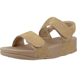 Sandały Fitflop Model Ga2 A94 Kolor Złoty. Żółte obuwie sportowe damskie Flip Flop, bez wzorów, z tkaniny. Za 488.00 zł.