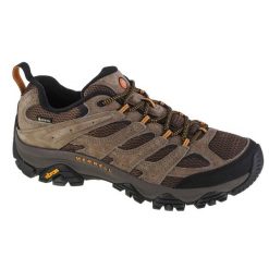 Buty turystyczne męskie Merrell Moab 3 GTX. Brązowe trekkingi męskie Merrell, do biegania. Za 703.00 zł.