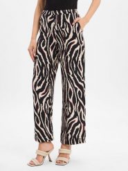 Comma casual identity spodnie z tkaniny Kobiety beżowy|czerwony|czarny, 42. Brązowe spodnie materiałowe damskie comma casual identity, bez wzorów, z tkaniny. Za 229.95 zł.