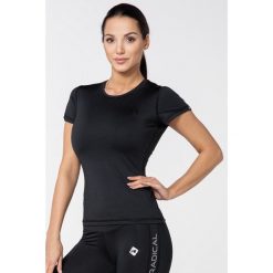 Koszulka termoaktywna do biegania damska Rough Radical Capri II. Czarne koszulki sportowe damskie ROUGH RADICAL, m, bez wzorów, bez kołnierzyka, bez ramiączek, do biegania. W wyprzedaży za 75.65 zł.