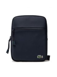 Lacoste Saszetka M Flat Crossover Bag NH3308LV Niebieski. Niebieskie saszetki męskie Lacoste, z materiału. Za 279.99 zł.