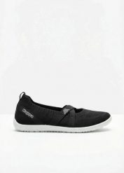 Buty typu barefoot marki Kappa z elastyczną podeszwą. Czarne obuwie sportowe damskie bonprix, bez wzorów. Za 159.99 zł.