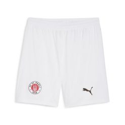 Męskie szorty FC St. Pauli 25/26 PUMA White Espresso Brown. Białe krótkie spodenki sportowe męskie Puma, m, bez wzorów, do piłki nożnej. Za 179.00 zł.