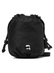 KARL LAGERFELD Torebka A4W30016 Czarny. Czarne torebki do ręki damskie KARL LAGERFELD, bez wzorów, z materiału, bez dodatków. Za 519.99 zł.