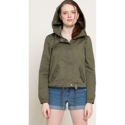 Vero Moda - Kurtka. Szare kurtki damskie Vero Moda, z bawełny. W wyprzedaży za 89.90 zł.