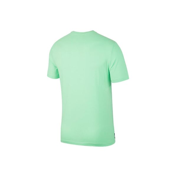 Koszulka męska nike air jordan legacy aj13 tee illusion green. Zielone koszulki sportowe męskie Jordan, m, bez wzorów, bez kołnierzyka, bez ramiączek, do koszykówki. Za 149.00 zł.