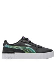 Puma Sneakersy Carina 2.0 Deep Dive Jr 396545-02 Czarny. Czarne buty sportowe dziewczęce Puma, bez wzorów, ze skóry, bez zapięcia. Za 169.99 zł.