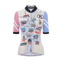 Koszulka rowerowa damska Quest Maja Places. Koszulki sportowe damskie Quest, l, bez wzorów, z materiału, bez kołnierzyka, bez ramiączek, na fitness i siłownię. Za 199.99 zł.