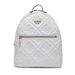 Plecak Guess. Białe plecaki damskie Guess, z aplikacjami. Za 1,009.00 zł.