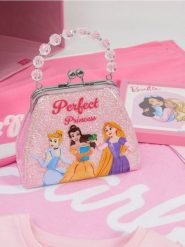 Błyszcząca mała torebka z koralikami Disney Princess - różowy. Czerwone torby i plecaki dziecięce Sinsay, małe. Za 39.99 zł.