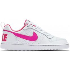 Nike Buty Dziewczęce Court Borough Low Gs Shoe White Pink Blast 37,5. Buty sportowe dziewczęce marki Nike. Za 179.00 zł.