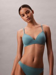 Calvin Klein Biustonosz podkoszulkowy Kobiety Sztuczne włókno zielony, 75B. Zielone biustonosze Calvin Klein, bez wzorów, z włókna. Za 139.95 zł.
