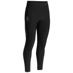 Legginsy Daehlie Sportswear. Czarne legginsy sportowe męskie DAEHLIE, l, bez wzorów, z elastanu, do biegania. Za 441.00 zł.