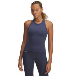 Damski tank top Under Armour Motion. Białe obuwie sportowe damskie Under Armour, bez wzorów, na fitness i siłownię. Za 215.50 zł.