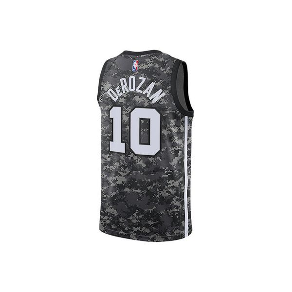 Koszulka męska nike nba san antonio spurs demar derozan city edition swingman. Czarne koszulki sportowe męskie Nike, m, bez wzorów, z jersey, bez kołnierzyka, bez ramiączek, do biegania. Za 399.00 zł.