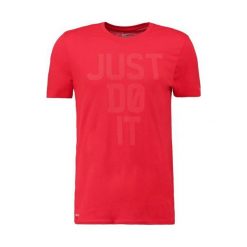 Nike Koszulka Sportowa Dfct Jdi Mesh Stack Tee 806298 657 S. Czerwone koszulki sportowe męskie Nike, z meshu. W wyprzedaży za 69.00 zł.
