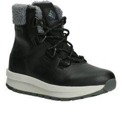 Buty do chodzenia damskie Columbia Moritza WP. Czarne obuwie sportowe damskie Columbia, bez wzorów, trekkingowe. Za 255.99 zł.