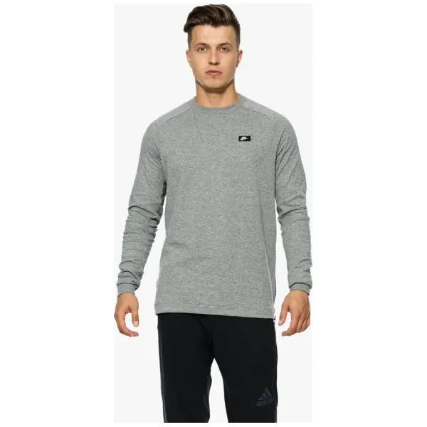 Nike Bluza Nsw Modern Crew Lt Wt , szary, rozmiar XL. Szare bluzy męskie Nike, m, bez wzorów, z bawełny, bez kaptura. W wyprzedaży za 129.99 zł.