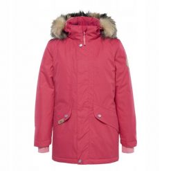 Dziewczęca Kurtka Zimowa Seima II. Czerwone buty zimowe dziewczęce BEJO, bez wzorów, bez zapięcia. Za 261.99 zł.