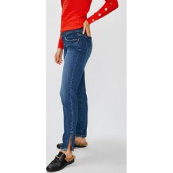 Guess Jeans - Jeansy Marilyn 3 Zip. Niebieskie jeansy damskie Guess Jeans. Za 399.90 zł.