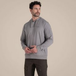 Bluza z kapturem Craghoppers NosiLife Tagus. Szare bluzy męskie Craghoppers, m, bez wzorów, z kapturem, trekkingowe. W wyprzedaży za 371.00 zł.