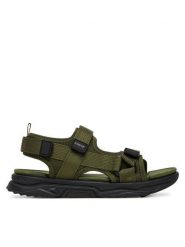 Action Boy Sandały 24KC1001 Khaki. Brązowe sandały chłopięce Action Boy, z materiału, bez zapięcia. Za 89.99 zł.