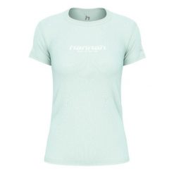 Koszulka damska Hannah Saffi II. Zielone t-shirty damskie Hannah, bez wzorów, casualowe, bez kołnierzyka. W wyprzedaży za 166.40 zł.