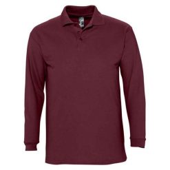 Koszulka Polo Z Długim Rękawem Dla Dorosłych Unisex Winter II. Brązowe koszule damskie SOL'S, s, bez wzorów, casualowe, bez kołnierzyka, bez ramiączek. Za 107.99 zł.